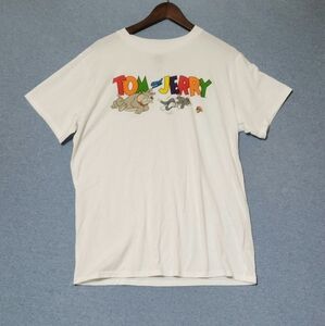 Tom and Jerry White T-Shirt
